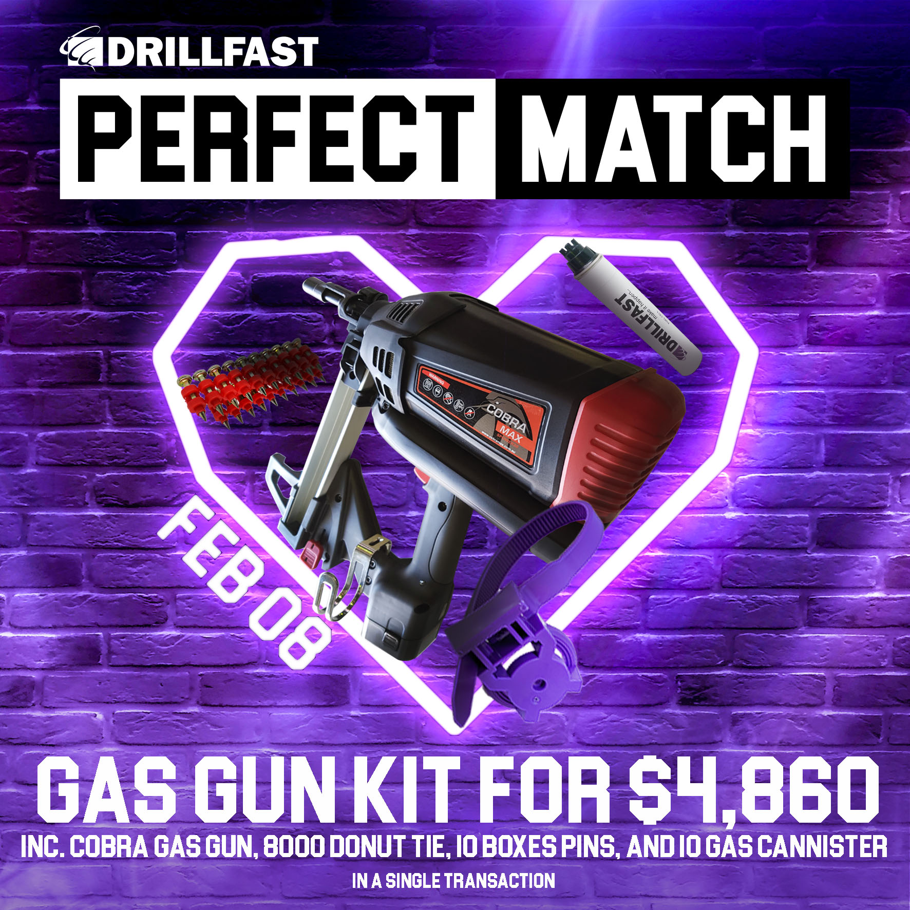 perfect match Cobra Gas Gun deal